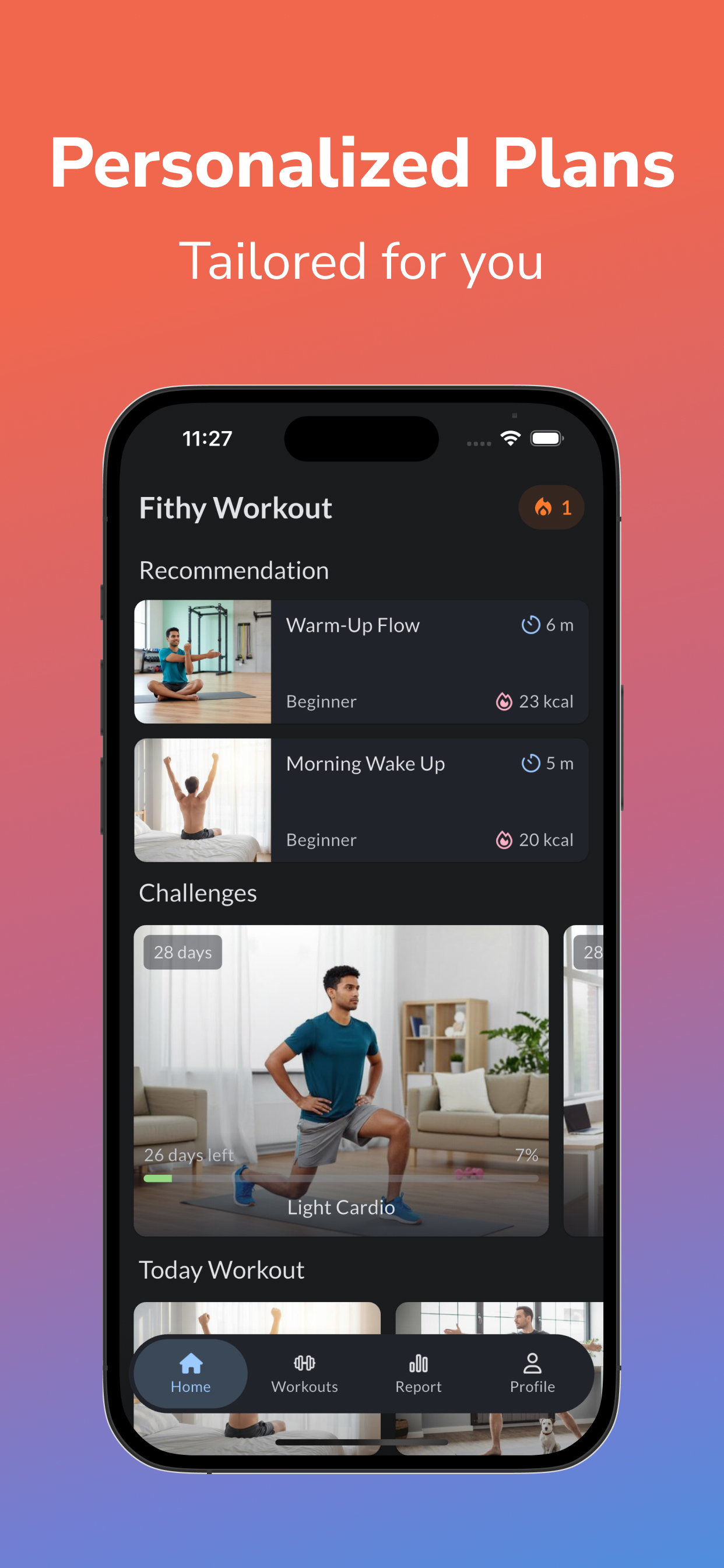 Fithy Workout screenshot 1